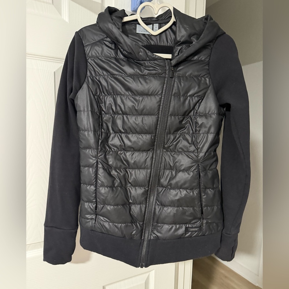 Athleta Women's Black Quilted Jacket